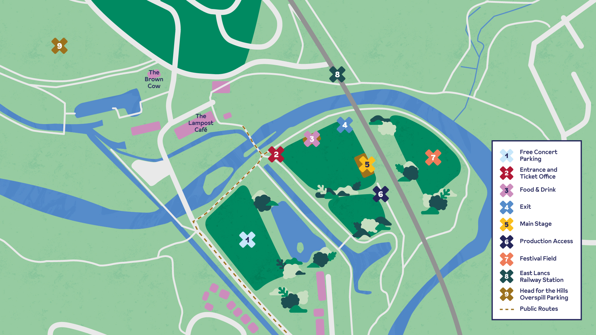 Burrs Live Site Map